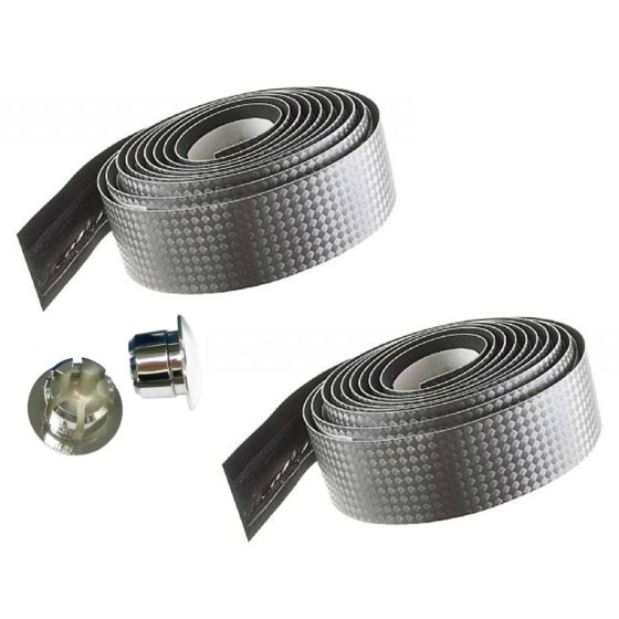 Ebon nastro manubrio corsa Grigio Carbonio
